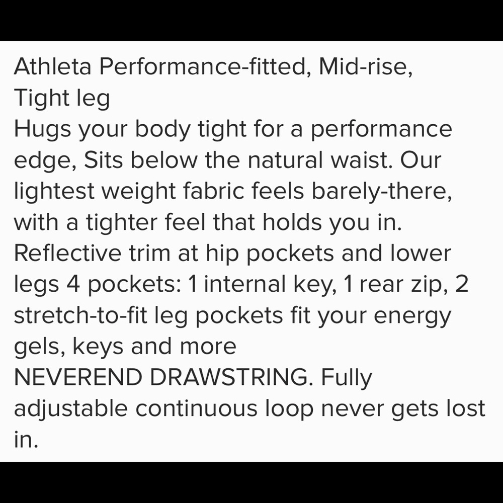 Athleta Performance Capris - Picture 9 of 9